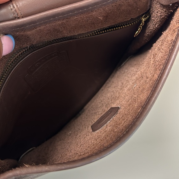 Coach Vintage Ergo Flap Leather Shoulder Bag - Picture 13 of 16